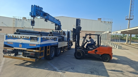 Jubail, Logistics, Available Boom Truck 10ton And Trailer For Rent