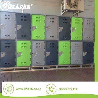 Auckland, Materials, Durable And Secure Construction Site Lockers For Organised Workspaces
