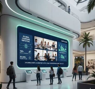 Mumbai, Business, Engage Students With Streampurple Digital Signage