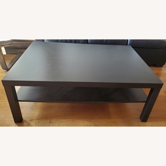 Jeddah, Household Items, SAR 120,  IKEA Coffee Table Black  Brown 118x78 Cm