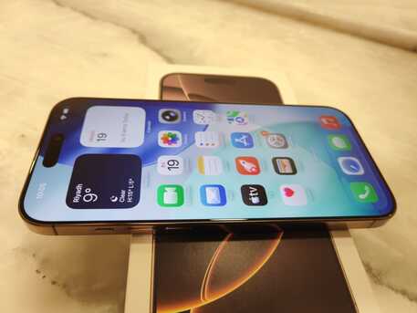 Al Sulaymaniyyah, Mobile Phones, SAR 3800,  IPhone 16 Pro Max 256GB Desert Titanium