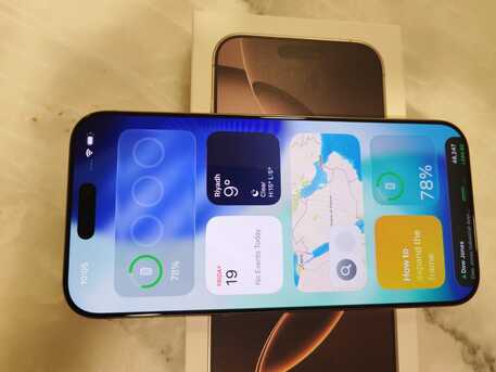 Al Sulaymaniyyah, Mobile Phones, SAR 3800,  IPhone 16 Pro Max 256GB Desert Titanium