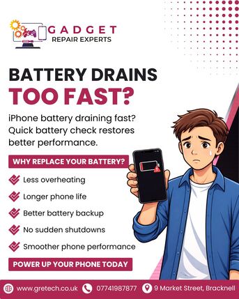 Paris, Technical, Battery Drains Too Fast