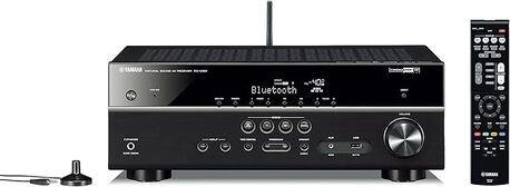 Al Rehab, Home Audio, SAR 1500,  Yamaha RX-V481 Natural Sound AV Receiver 5.1 Ch 4K Ultra HD Network WiFi Dolby