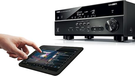 Al Rehab, Home Audio, SAR 1500,  Yamaha RX-V481 Natural Sound AV Receiver 5.1 Ch 4K Ultra HD Network WiFi Dolby