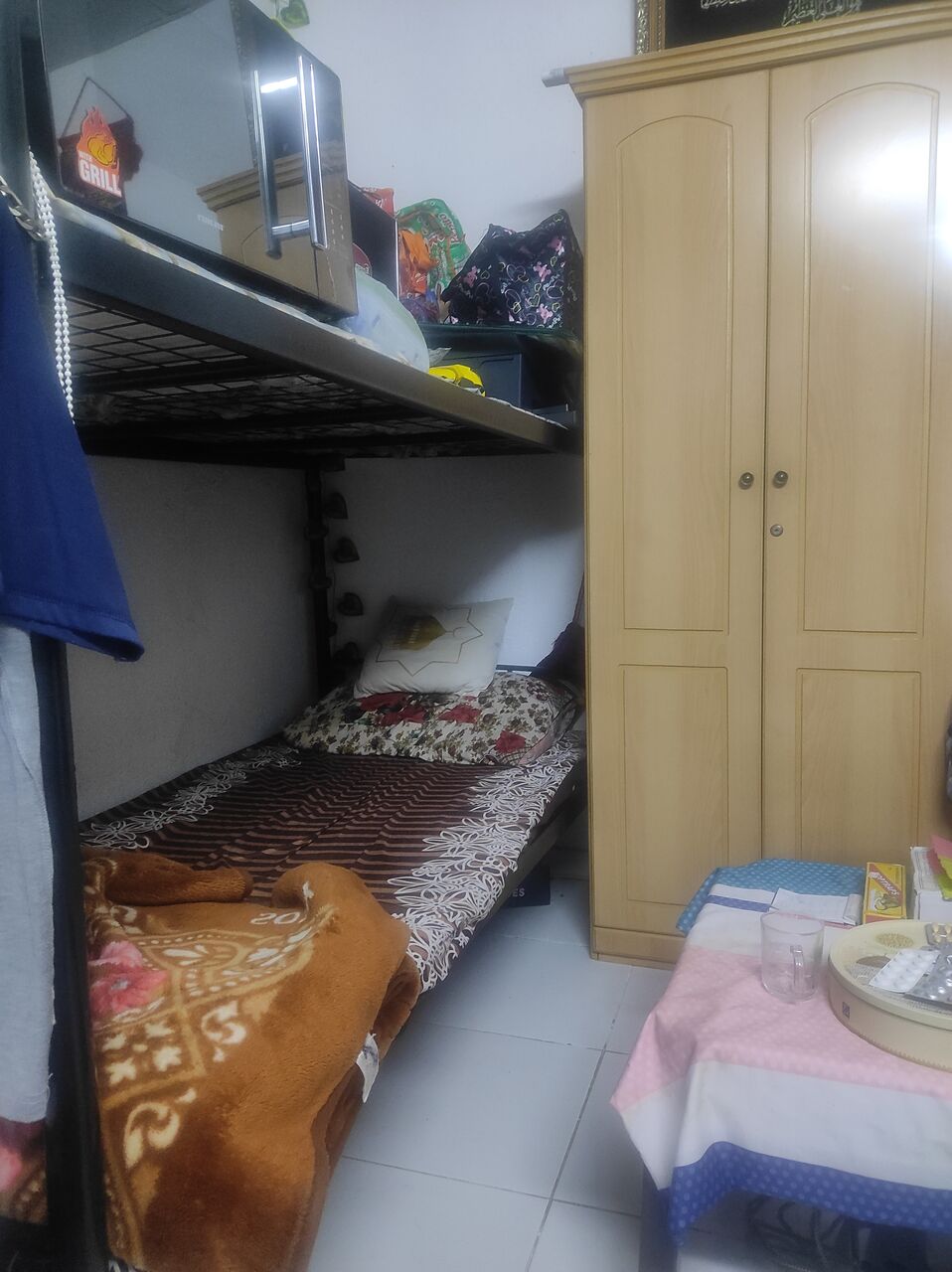 Riyadh, Bedspace For Rent, SAR 250/month,  I Have A One Room.have To Bed Vacant For Rent In Bryman.Anyone Interested Please Contac Me