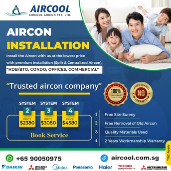 Singapore, Air Conditioning, Aircon Installation