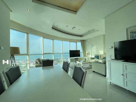 Shaab, Apartments/Houses, KWD 1000/month,  Furnished,  3 BR,  Three Bedroom Semi Furnished Apartment For Rent In Shaab