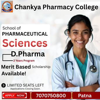 Mumbai, Education, Top D.Pharm College  In  Patna-Chankya  Pharmacy College Call-7070750800