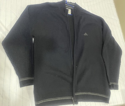 Jubail, Clothing & Accessories, SAR 65,  Adidas Men&rsquo;s Sweater / Jacket Black Size Asian M