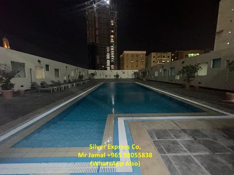 Kuwait City, Apartments/Houses, KWD 670/month,  2 BR,  200 Sq. Meter,  2 Bedroom Duplex With Swimming Pool For Rent In Fintas.