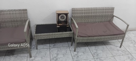 Al Aziziyah, Appliances, Sofa Set With Table For Sale (Synthetic Wicker)