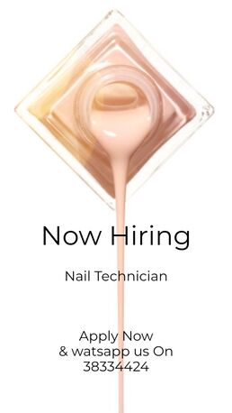 Manama, Jobs, HIRING NAIL TECHNICIAN
