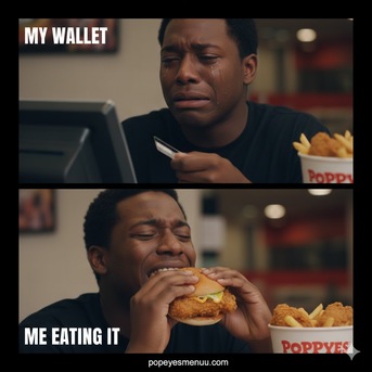 London, Help, Popeyes Resturent