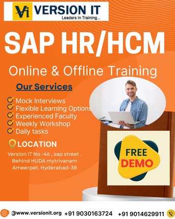 Hyderabad, Training, Version IT &ndash; Premier SAP HR HCM Training Institute In Hyderabad