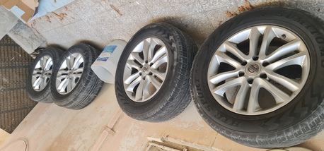 Isa Town, Vehicles, Cars & Trucks , BHD 99,  Nissan Patrol Armada Etc,  2025,  Automatic,  99 KM,  Alloy Almunium Wheels And Tyres NISSAN