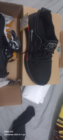 Hara, Clothing & Accessories, SAR 130,  Brand New Safety Shoes 42 Number 260cm Black Colour Light Weight