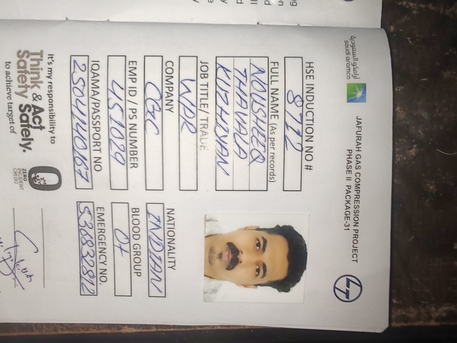 Dammam, Job Seekers, Work Permit Receiver