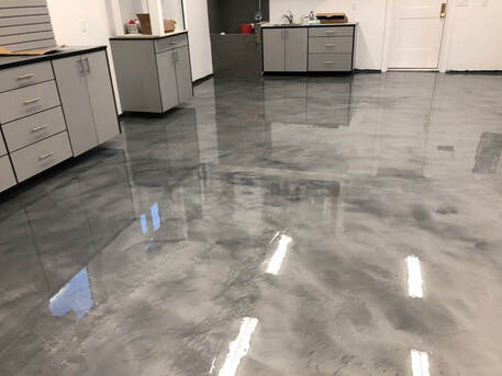 Manama, Construction, Metallic Marble Finish Epoxy Resin Flooring Works ( Houses, Garages, Offices, Toilets )