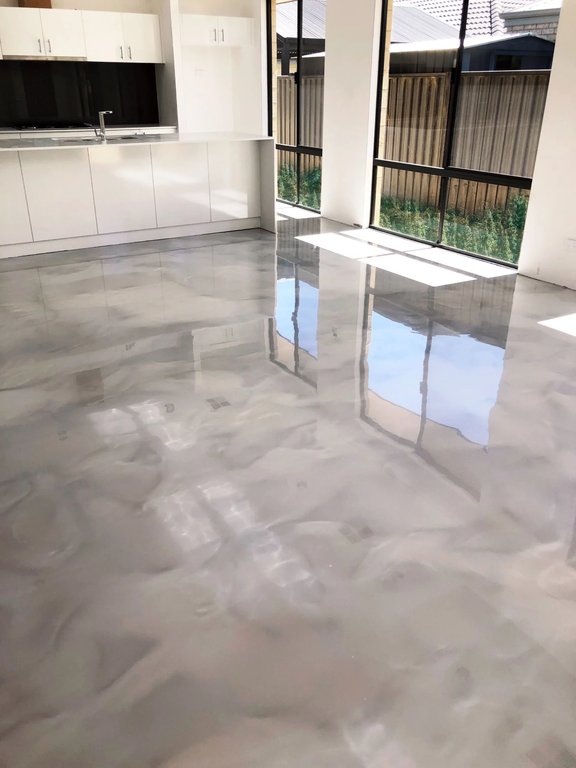 Manama, Construction, Metallic Marble Finish Epoxy Resin Flooring Works ( Houses, Garages, Offices, Toilets )