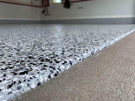 Manama, Construction, Flake Epoxy Flooring ( Garages, Offices, Restaurants, External Areas )