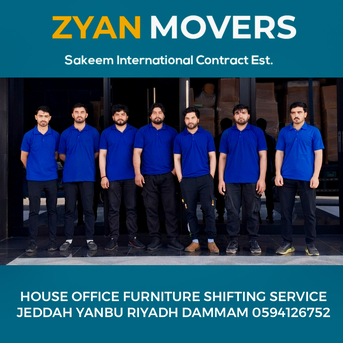 Jeddah, Household, Zyan Movers In Jeddah For House Office Furniture Shifting & Transportation Service