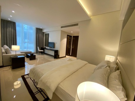 Hidd, Apartments/Houses, BHD 350/month,  Furnished,  1 BR,  1 Bedrooms Fully Furnished Flat For Rent In Hidd | With EWA