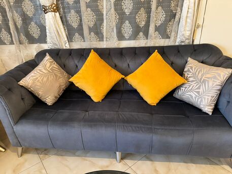 Al Ruwais, Furniture, SAR 1000,  7 Seater Sofa Set For Sale (3+2+1+1)