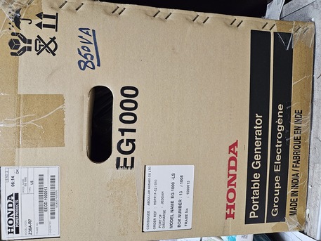 Jubail, Appliances, SAR 1700,  Honda Generator EG 1000 Brand New Packed.
