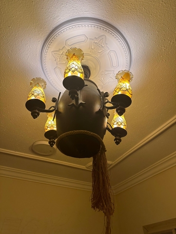 Jubail, Household Items, SAR 200,  Moroccan Chandelier (with Handcrafted Glass Globes)