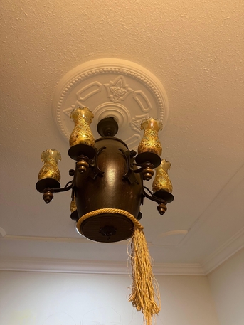Jubail, Household Items, SAR 200,  Moroccan Chandelier (with Handcrafted Glass Globes)