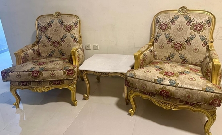 Jubail, Furniture, SAR 250,  Vintage Sofa Chair Set