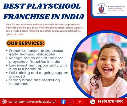 Ranchi, Daycare, Best Playschool Franchise In India