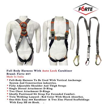 Jeddah, Heavy Equipment, SAR 90,  Full Body Safety Harness - Jeddah - 0561777667