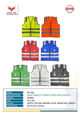 Jeddah, Materials, SAR 15,  High Visibility Safety Vest PPE - Jeddah - 0561777667