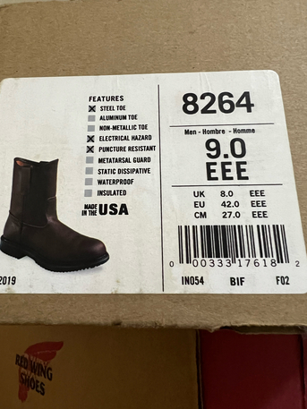 Khobar, Materials, SAR 50,  Red Wings Safety Shoes