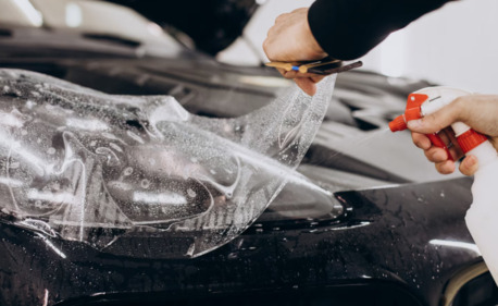 Geneva, Graphic Design, Le Film De Protection De La Voiture Pr?serve La Peinture Contre Rayures, Impacts Et UV.