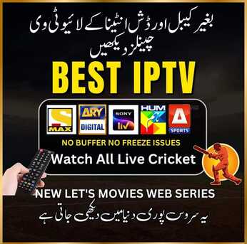 Riyadh, Television, Watch IPTV With 14,000+ Indian & Pakistani Channels, Sports, 52,000 Movies & Series