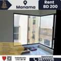 BHD 200/month,  Furnished,  2 BR,  Semi-Furnished 2BHK Apartment In Manama &ndash; BD 200/- Only