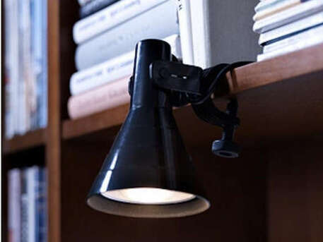 Makkah, Household Items, SAR 40,  IKEA Lagra Clip Clamp On Light Spotlight Black New Sealed