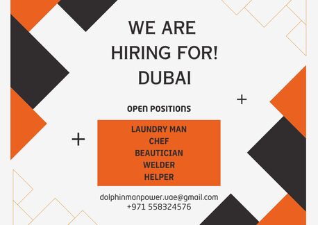 Dubai, Jobs, HIRING FOR DUBAI