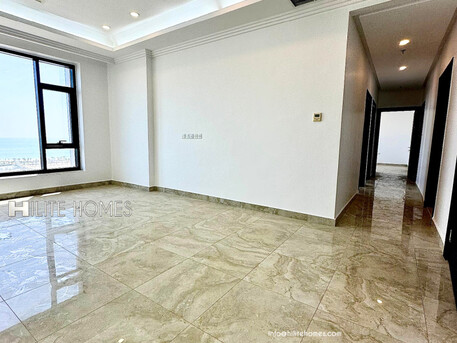 Kuwait City, Apartments/Houses, KWD 600/month,  3 BR,  Sea View Three-Bedroom Apartment For Rent In Sabah Al Salem
