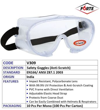 Jeddah, Tools, SAR 10,  Professional Vaultex Safety Spectacles For Sale (V406, V701, V901) - Jeddah - 0561777667