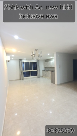 Hidd, Apartments/Houses, BHD 260/month,  2 BR,  Flat 2bhk With Ac New Hidd Inclusive