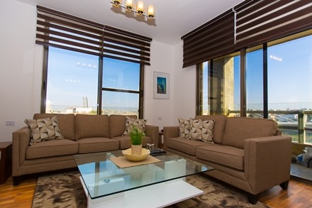Amman, Apartments/Houses, JOD 1200/month,  Furnished,  2 BR,  115 Sq. Meter,  Modern 2 BR Furnished Apartment With A View