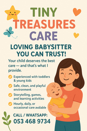 Al Safa, Daycare, Tiny Treasures Care