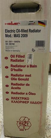 Al Nahda, Electrical & Plumbing, SAR 400,  OIL HEARER NEW (NOT USED AT ALL)