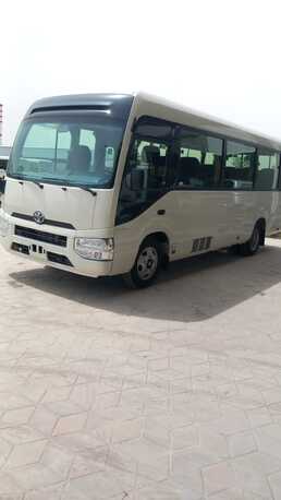 Jubail, Passenger Transport, Toyota Coaster 2025 Available For Rent With Driver