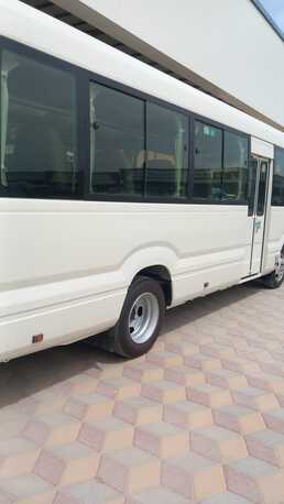 Jubail, Passenger Transport, Toyota Coaster 2025 Available For Rent With Driver