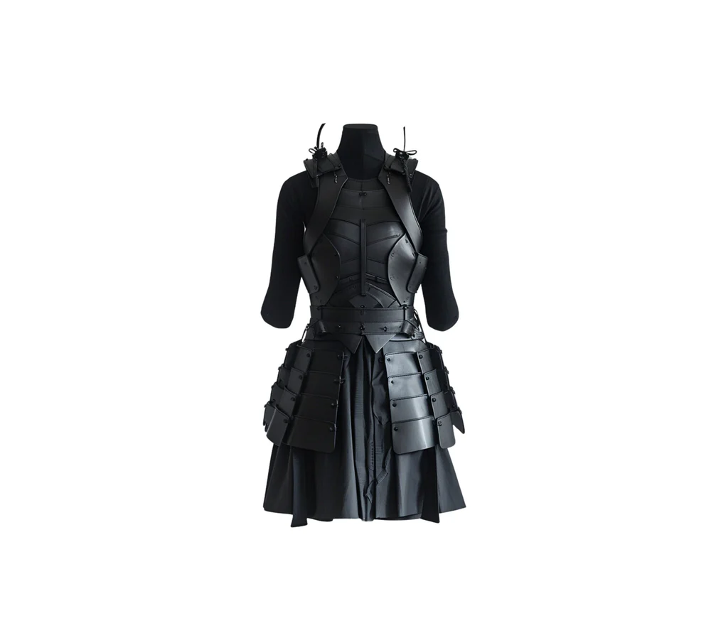 San Francisco, Clothing & Accessories, USD 350,  The Shadow Ronin - Handmade Pure Black Leather Samurai Knight Armor
